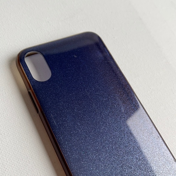 FREE with $25 purchase Kate Spade Blue Silver Ombré iPhone X Case - Picture 9 of 14